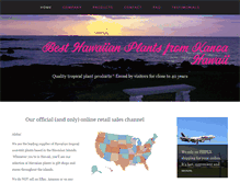 Tablet Screenshot of kanoahawaii.com